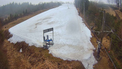 Kamera u nástupu na vlek svah A