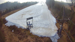 Kamera u nástupu na vlek svah A