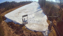 Kamera u nástupu na vlek svah A