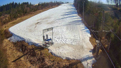 Kamera u nástupu na vlek svah A