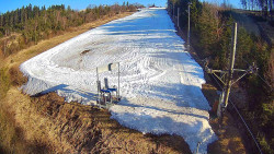Kamera u nástupu na vlek svah A