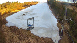 Kamera u nástupu na vlek svah A