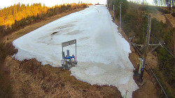 Kamera u nástupu na vlek svah A