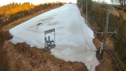 Kamera u nástupu na vlek svah A