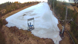 Kamera u nástupu na vlek svah A