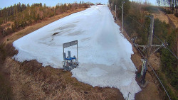 Kamera u nástupu na vlek svah A