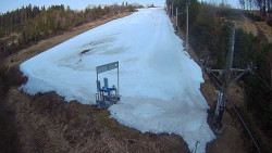 Kamera u nástupu na vlek svah A