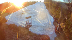 Kamera u nástupu na vlek svah A