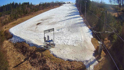 Kamera u nástupu na vlek svah A