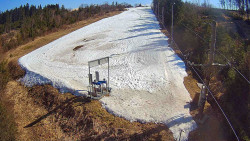 Kamera u nástupu na vlek svah A