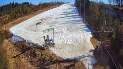 Kamera u nástupu na vlek svah A