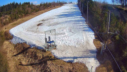 Kamera u nástupu na vlek svah A