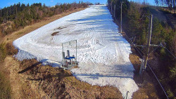 Kamera u nástupu na vlek svah A
