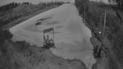 Kamera u nástupu na vlek svah A