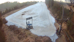 Kamera u nástupu na vlek svah A