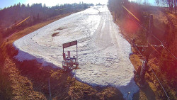 Kamera u nástupu na vlek svah A