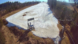 Kamera u nástupu na vlek svah A