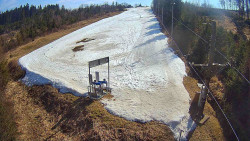 Kamera u nástupu na vlek svah A