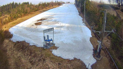 Kamera u nástupu na vlek svah A