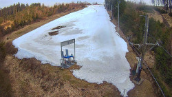 Kamera u nástupu na vlek svah A