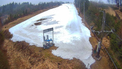 Kamera u nástupu na vlek svah A