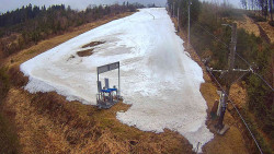 Kamera u nástupu na vlek svah A