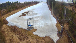 Kamera u nástupu na vlek svah A