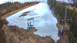 Kamera u nástupu na vlek svah A