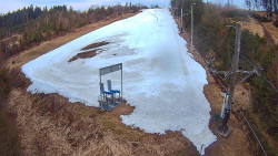 Kamera u nástupu na vlek svah A