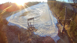 Kamera u nástupu na vlek svah A