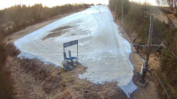 Kamera u nástupu na vlek svah A