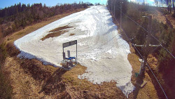 Kamera u nástupu na vlek svah A