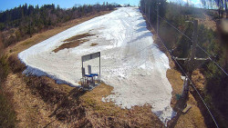 Kamera u nástupu na vlek svah A