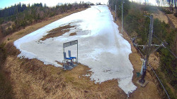 Kamera u nástupu na vlek svah A