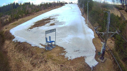 Kamera u nástupu na vlek svah A