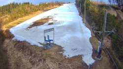 Kamera u nástupu na vlek svah A