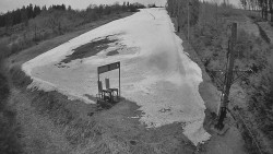 Kamera u nástupu na vlek svah A