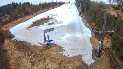 Kamera u nástupu na vlek svah A