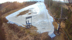 Kamera u nástupu na vlek svah A