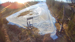 Kamera u nástupu na vlek svah A