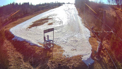 Kamera u nástupu na vlek svah A