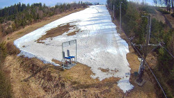 Kamera u nástupu na vlek svah A