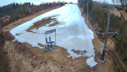 Kamera u nástupu na vlek svah A