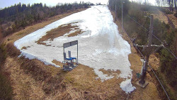 Kamera u nástupu na vlek svah A