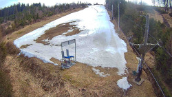 Kamera u nástupu na vlek svah A