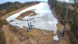 Kamera u nástupu na vlek svah A