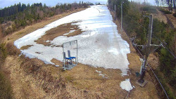 Kamera u nástupu na vlek svah A