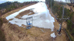 Kamera u nástupu na vlek svah A