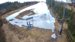 Kamera u nástupu na vlek svah A