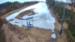 Kamera u nástupu na vlek svah A